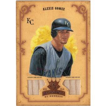 2004 Diamond Kings DK Materials Bronze #96 Alexis Gomez Bat-Bat/30