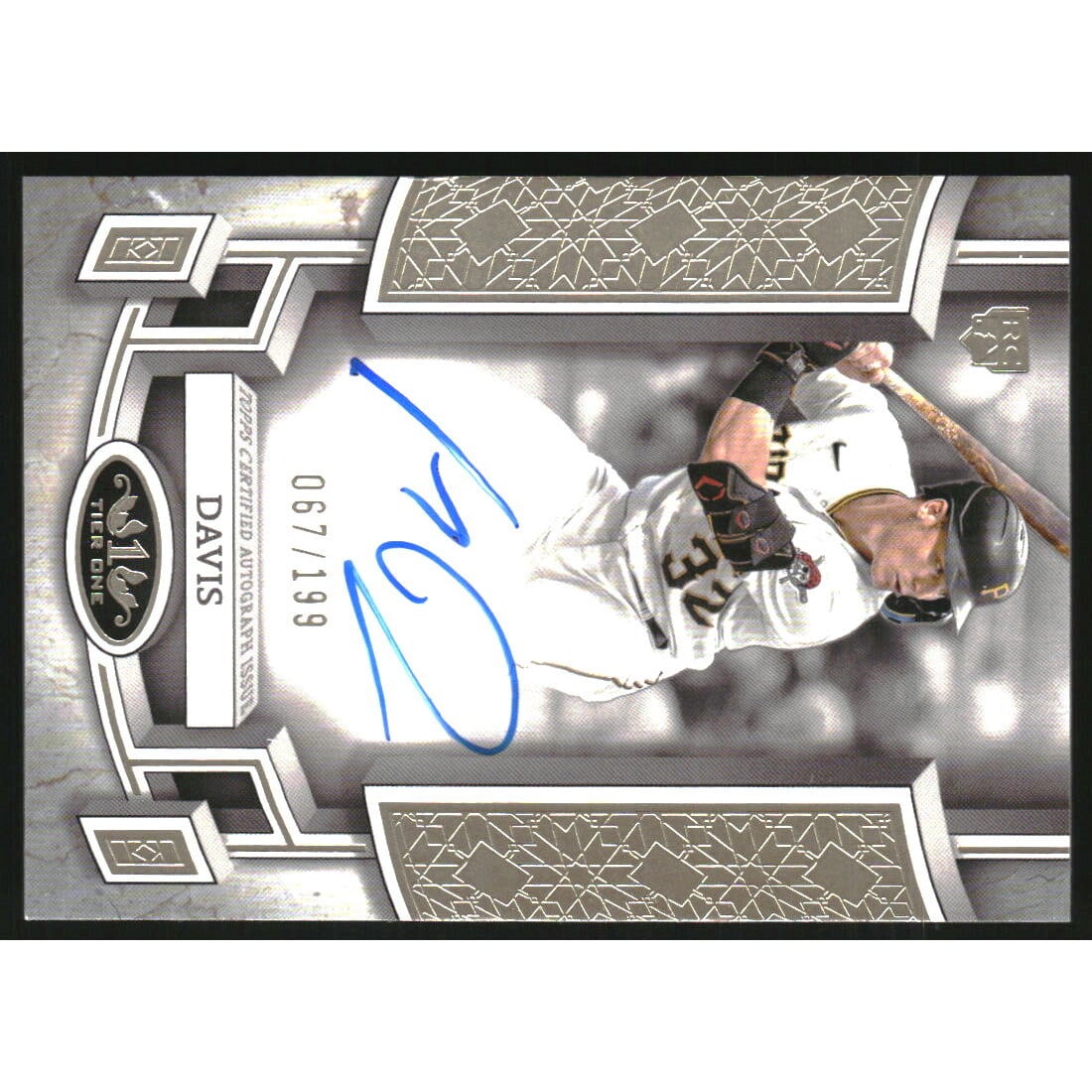 2024 Topps Tier One Break Out Autographs #BOAHD Henry Davis/199. rookie card picture