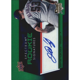 2008 Upper Deck Spectrum Green #124 Jonathan Albaladejo AU
