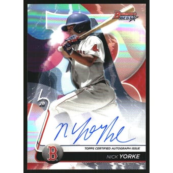 2020 Bowman's Best Best of '20 Autographs Refractors #B20NY Nick Yorke