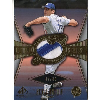 2004 SP Game Used Patch World Series #KB Kevin Brown/50