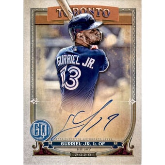 2020 Topps Gypsy Queen Autographs #GQALGJ Lourdes Gurriel Jr.