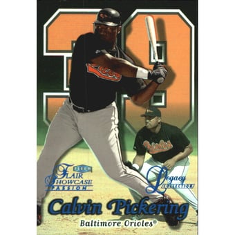 1999 Flair Showcase Legacy Collection Row 2 #75 Calvin Pickering