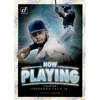2020 Donruss Now Playing Rapture #2 Fernando Tatis Jr.