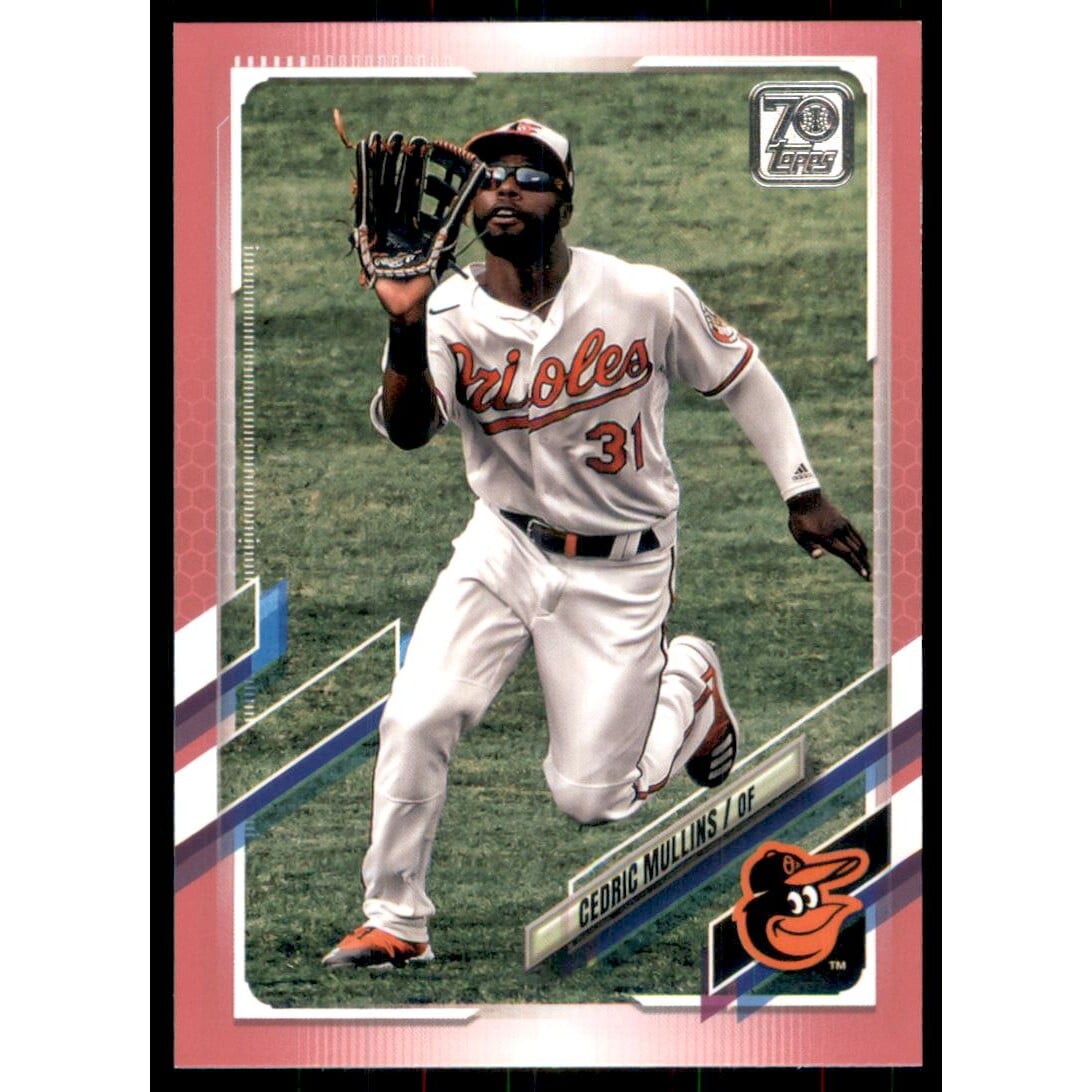 2021 Topps Mother's Day Pink #487 Cedric Mullins. rookie card picture