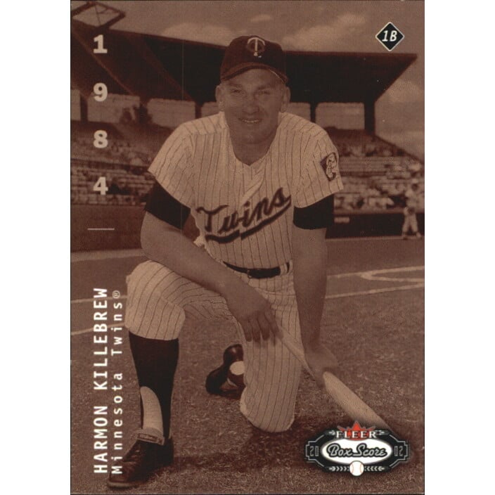2002 Fleer Box Score First Edition #306 Harmon Killebrew CT. rookie card picture