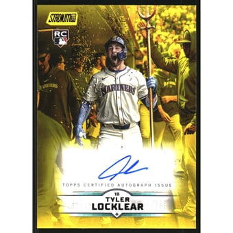 2025 Stadium Club Autographs Yellow #SCBATL Tyler Locklear