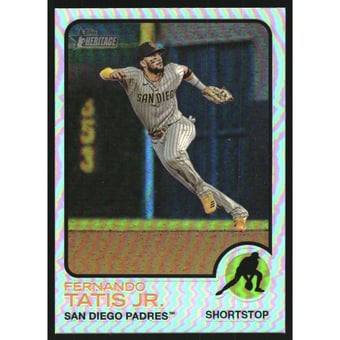 2022 Topps Heritage Chrome Refractors #88 Fernando Tatis Jr.