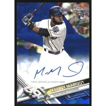 2017 Topps Chrome Sapphire Edition Rookie Autographs #ACMM Manny Margot