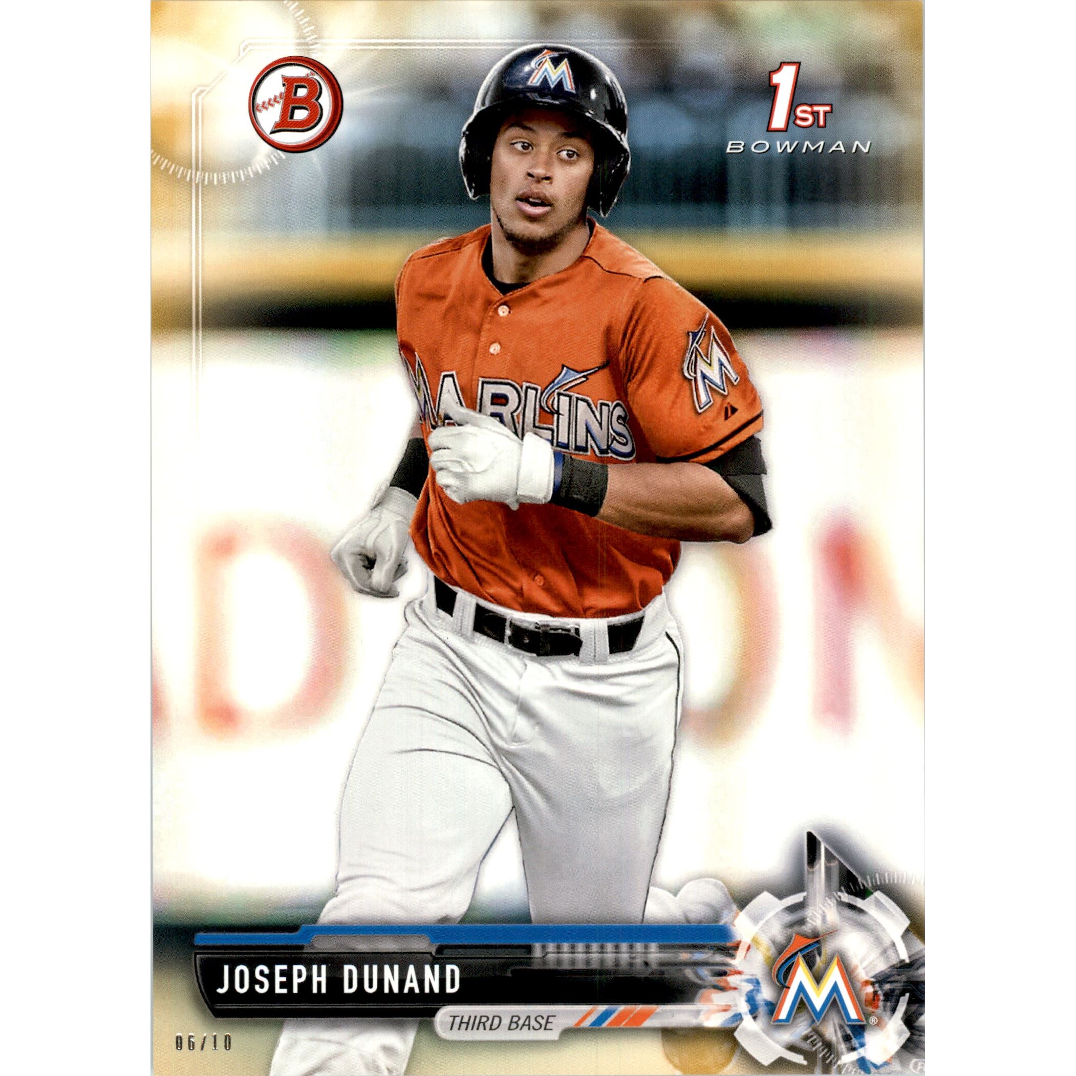 2017 Bowman Draft 5×7 Gold #BD159 Joseph Dunand 2017 Bowman Draft 5×7 Gold #BD159 Joseph Dunand