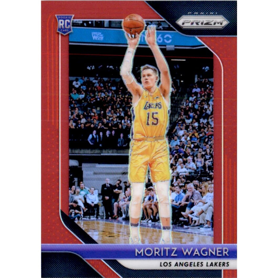 2018-19 Panini Prizm Prizms Red #284 Moritz Wagner. rookie card picture