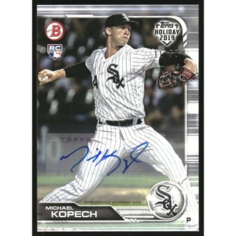 2019 Topps Bowman Holiday Autographs #THMK Michael Kopech/50