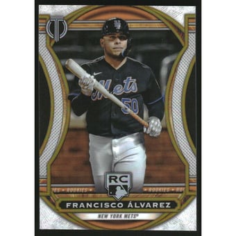 2023 Topps Tribute Gold #100 Francisco Alvarez
