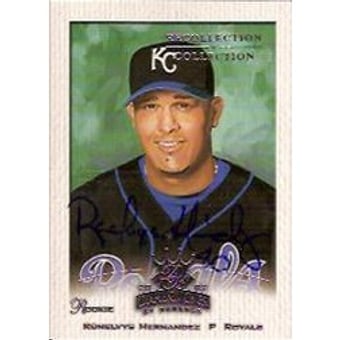 2004 Diamond Kings Recollection Autographs #42 Ru.Hernandez 02 DK/100