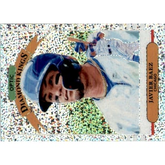2019 Donruss Optic White Sparkles #22 Javier Baez DK