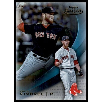 2016 Topps Gold Label Class 3 Blue #15 Craig Kimbrel