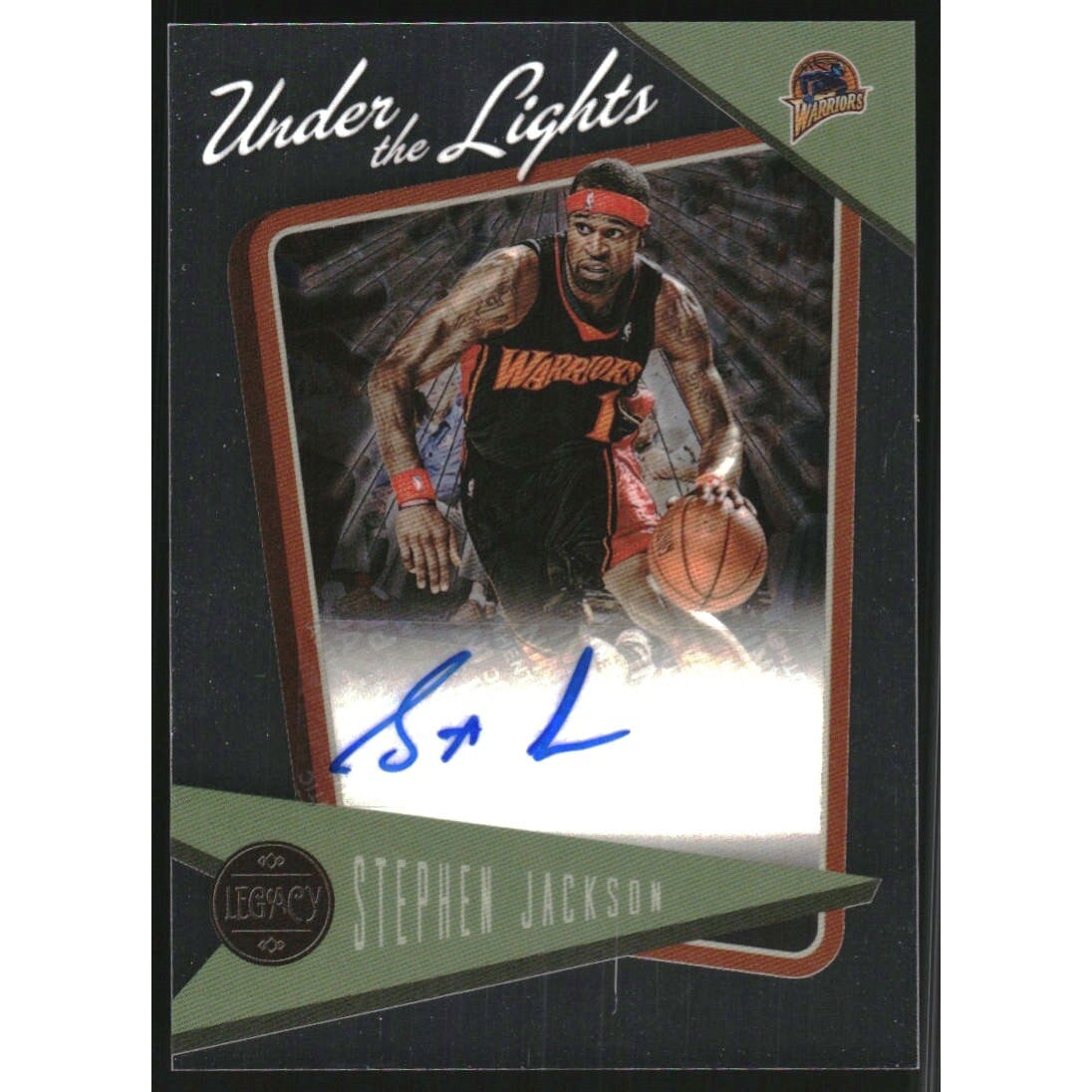 2022-23 Panini Chronicles Under the Lights Autographs #34 Stephen Jackson/99. rookie card picture