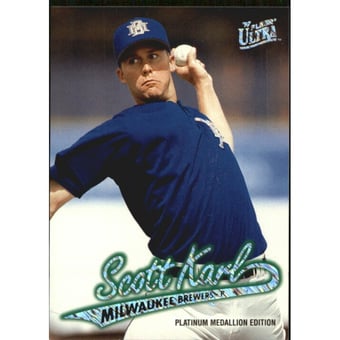 1997 Ultra Platinum Medallion #77 Scott Karl