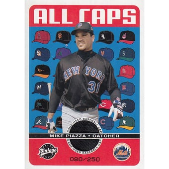 2003 Upper Deck Vintage All Caps #MP Mike Piazza