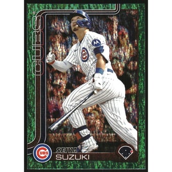 2025 Topps Green Holo Foil #457 Seiya Suzuki