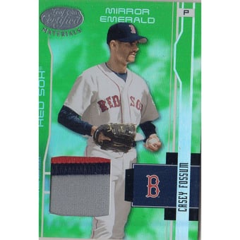 2003 Leaf Certified Materials Mirror Emerald Materials #28 Casey Fossum Jsy