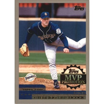 2000 Topps MVP Promotion #24 Sterling Hitchcock