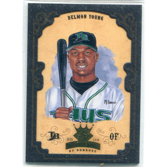 2004 Diamond Kings Framed Gold #148 Delmon Young