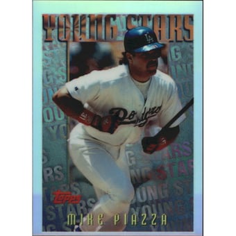 1996 Topps Mystery Finest Refractors #M12 Mike Piazza