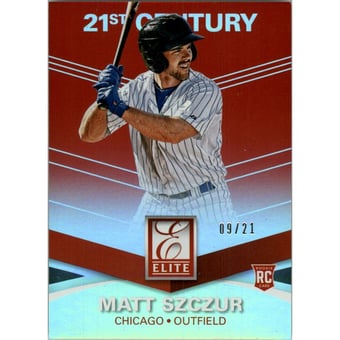 2015 Elite 21st Century Red #24 Matt Szczur