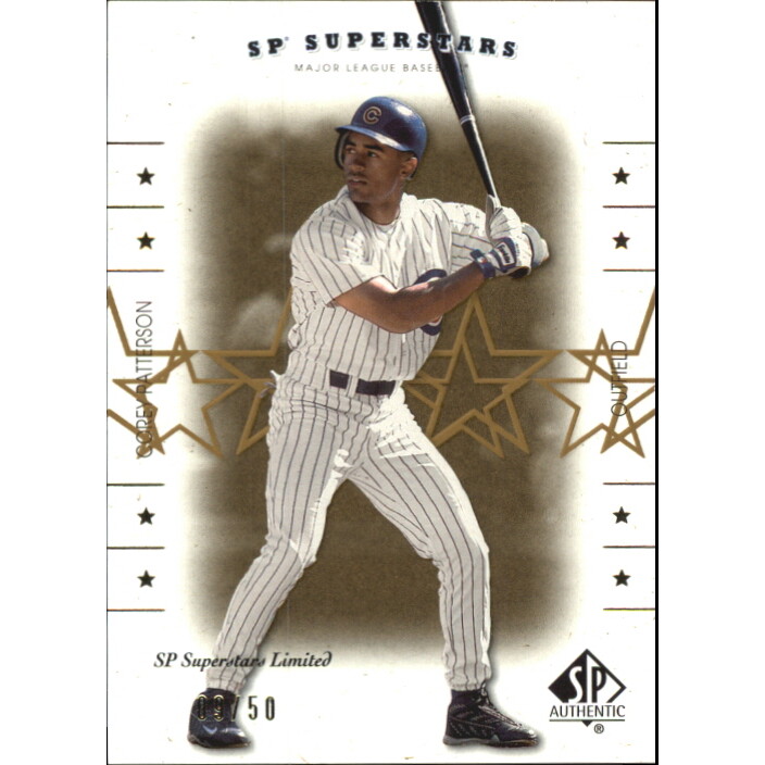 2001 SP Authentic Limited #180 Corey Patterson SS