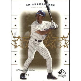 2001 SP Authentic Limited #180 Corey Patterson SS