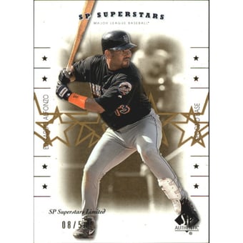 2001 SP Authentic Limited #167 Edgardo Alfonzo SS