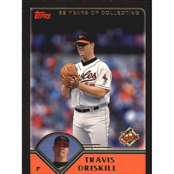 2003 Topps Black #107 Travis Driskill