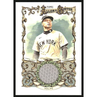 2025 Topps Allen and Ginter Relics #AGRAV Anthony Volpe