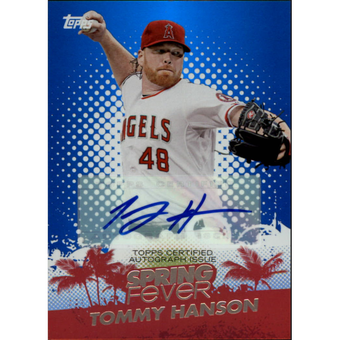 2013 Topps Spring Fever Autographs #TH Tommy Hanson/151