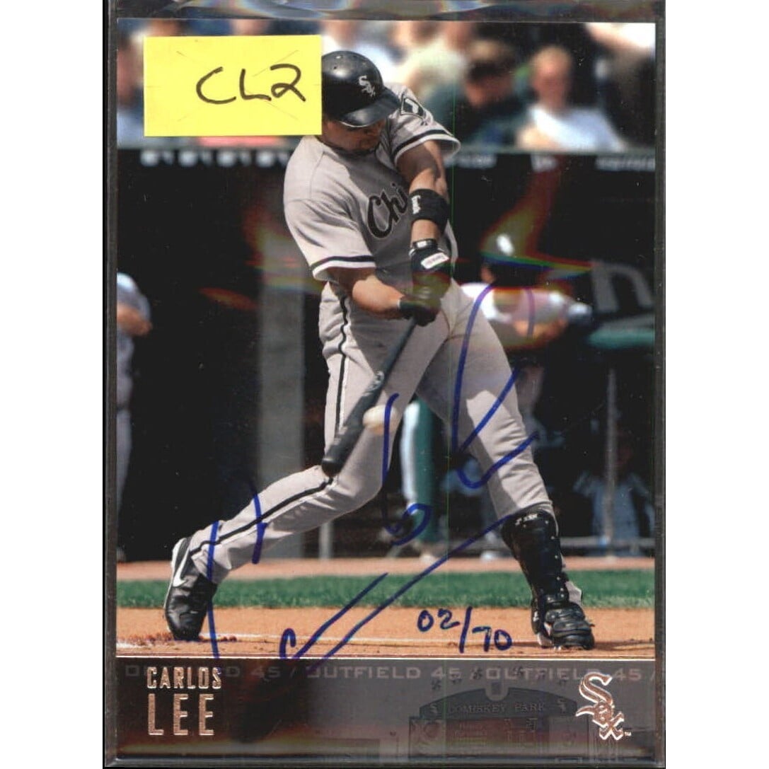 2004 SP Authentic Buybacks #CL2 Carlos Lee 04 UD/70