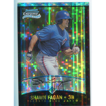 2001 Bowman Chrome X-Fractors #119 Shawn Fagan