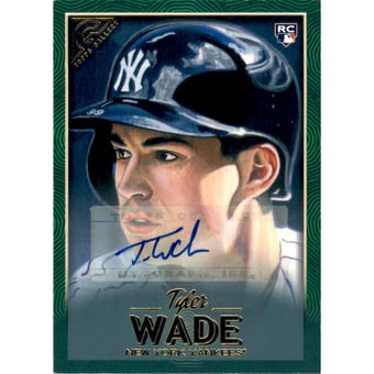 2018 Topps Gallery Autographs Green #106 Tyler Wade