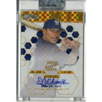 2003 Finest Uncirculated Gold X-Fractors #103 Daryl Clark AU