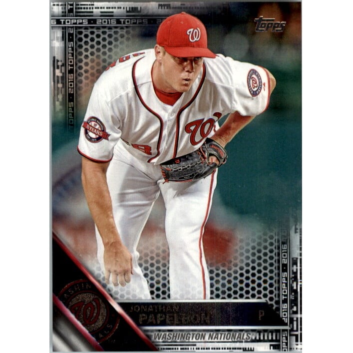 2016 Topps Black #266 Jonathan Papelbon
