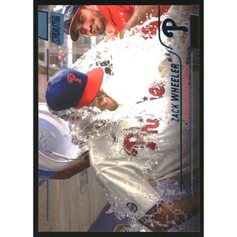 2022 Stadium Club Blue Foil #149 Zack Wheeler