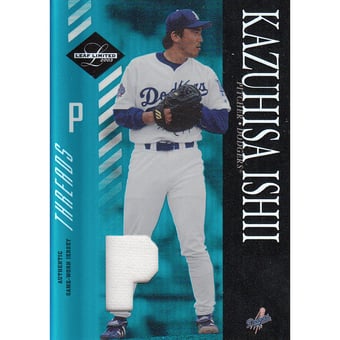2003 Leaf Limited Threads Position #34 Kazuhisa Ishii H