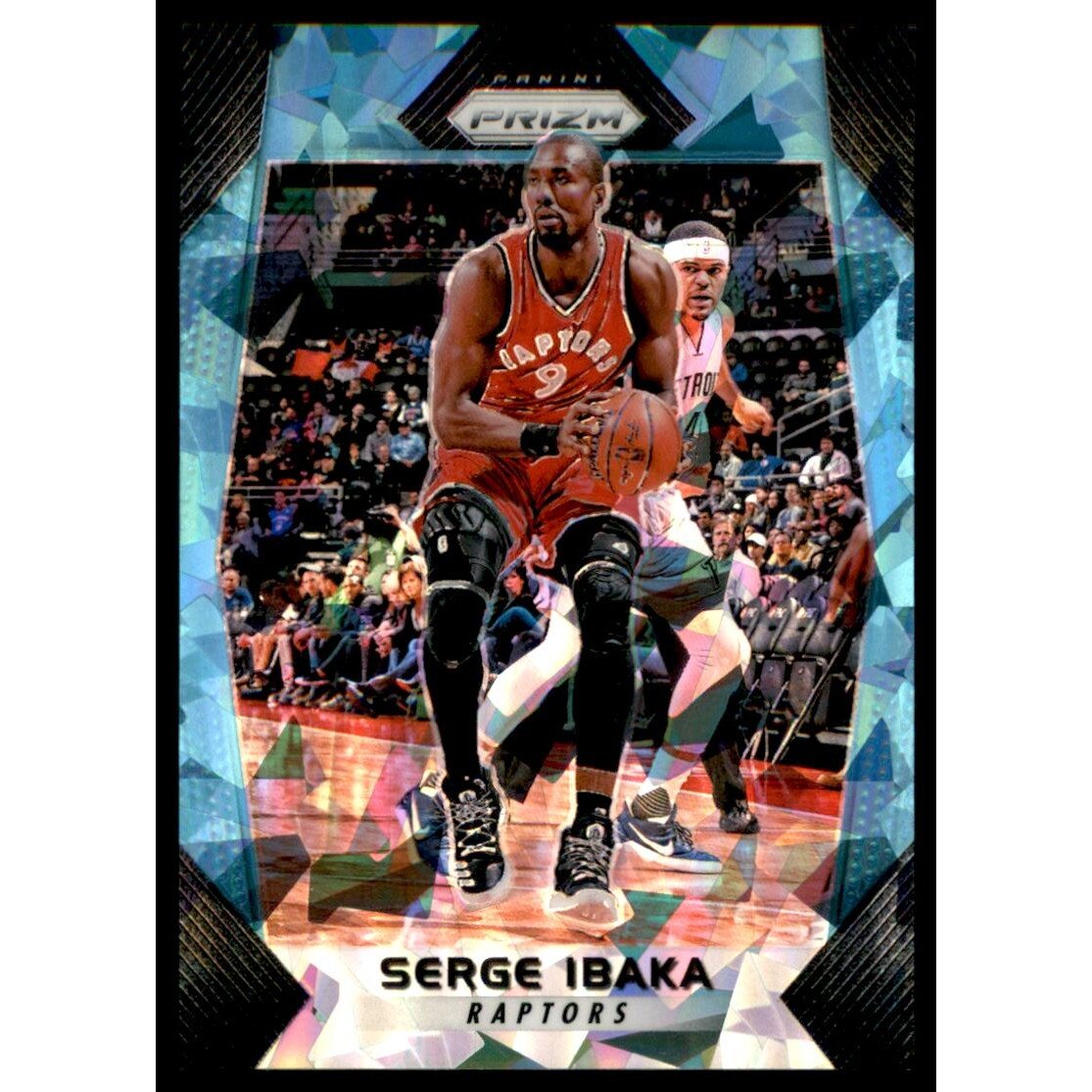 2017-18 Panini Prizm Prizms Blue Ice #36 Serge Ibaka. rookie card picture
