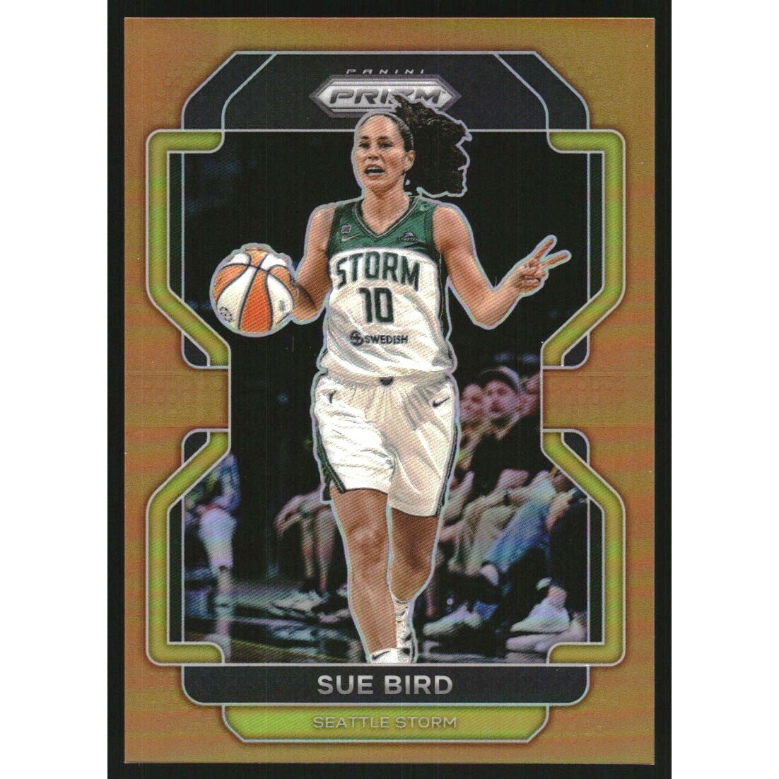 2022 Panini Prizm WNBA Prizms Orange #154 Sue Bird. rookie card picture