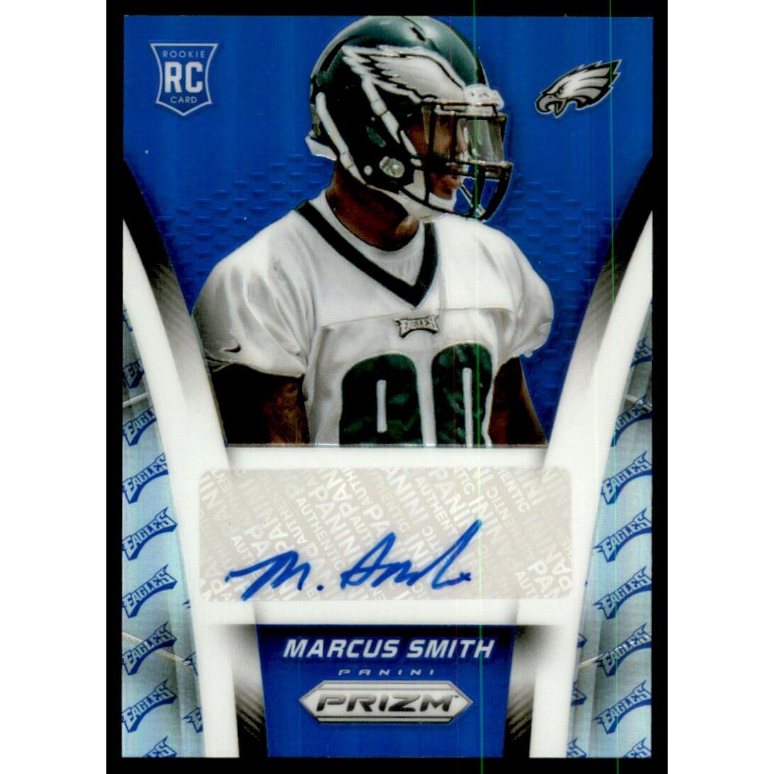 2014 Panini Prizm Rookie Autographs Prizms Team Logo #ARMS1 Marcus Smith/25. rookie card picture