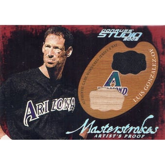2002 Studio Masterstrokes Artist's Proofs #22 Luis Gonzalez/200