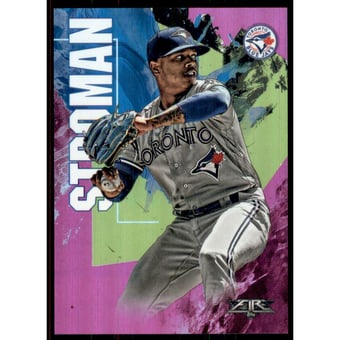 2019 Topps Fire Magenta #31 Marcus Stroman