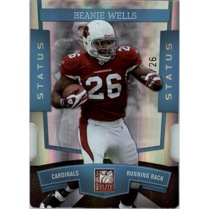 2010 Donruss Elite Status #2 Chris Wells/26. rookie card picture
