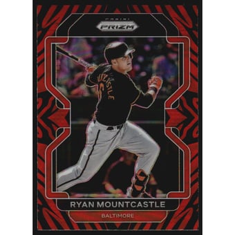 2022 Panini Prizm Prizms Tiger Stripes #93 Ryan Mountcastle