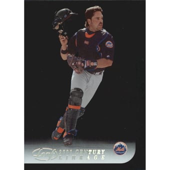2002 Leaf Lineage Century #86 Mike Piazza 00